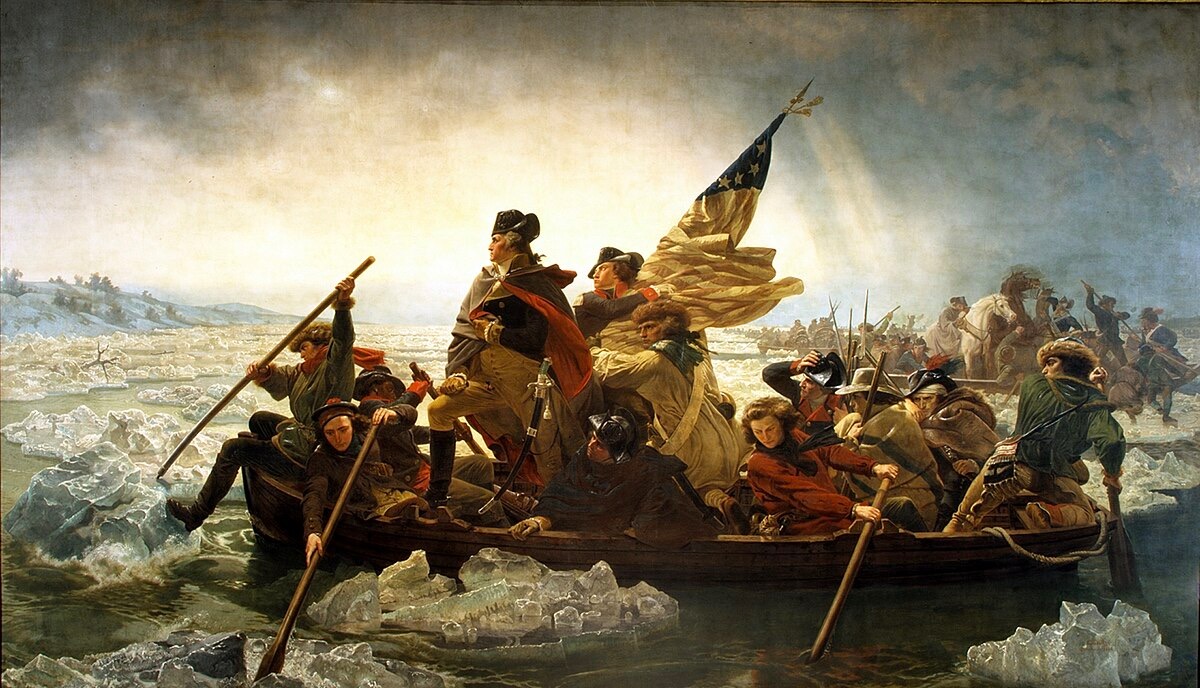 George Washington Crossing the Delaware River